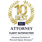 10 Best, American Institute of Personal Injury Attorneys
